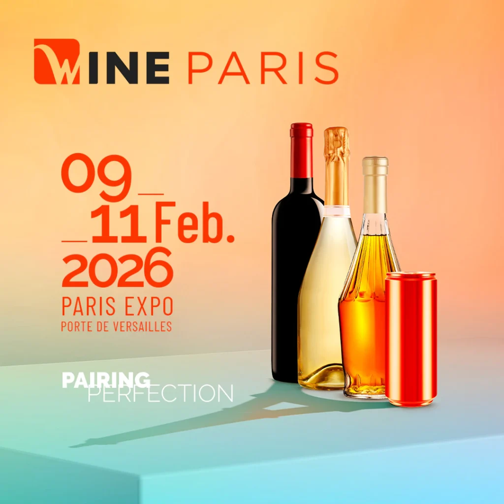 Locandina di Wine Paris, 9-11 febbraio 2026, Paris Expo Porte de Versailles